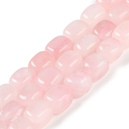 Природного розового кварца нитей бисера, кубоид