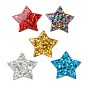 Акриловые подвески с пайетками, звезда