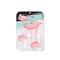 Opaque Acrylic Pendants, Flamingo Shape