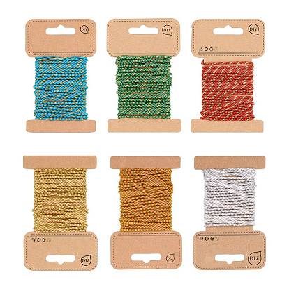 3 hilo de nailon, con cuerdas metálicas, para la fabricación de la joyería