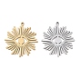201 подвески из нержавеющей стали, солнце с очарованием глаз