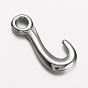 304 Stainless Steel Pendants, Hook