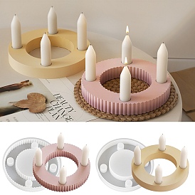 DIY Silicone Candle Holder Molds, Candlestick Molds