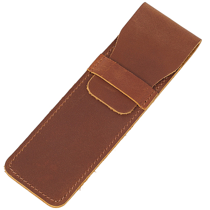 Кожаные сумки для ручек, держатели для ручек, прямоугольные