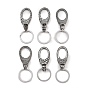 316 брелки из хирургической нержавеющей стали, античное серебро