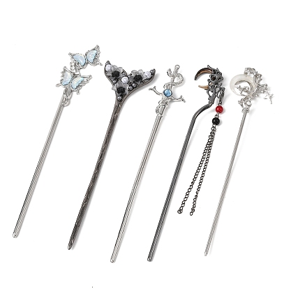 Легированные Палочки для Волос, аксессуары для волос для женщин и девочек