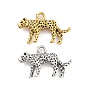 Подвески из сплава в тибетском стиле, леопард