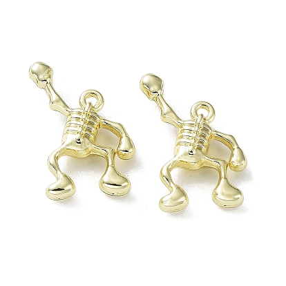 Crémaillère pendentifs en alliage placage, squelette