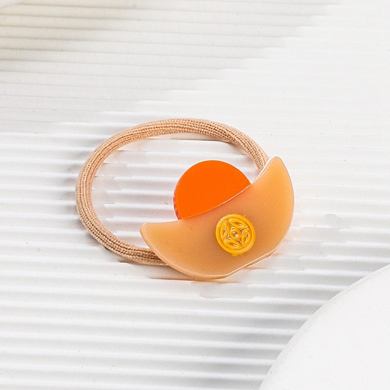 Yuanbao ацетат целлюлозы (смола) аксессуары для волос, для девочек или женщин, резинка для волос / резинки для волос