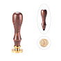 DIY Letter Scrapbook Brass Wax Seal Stamps and Wood Handle Sets