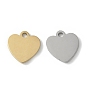 304 брелоки из нержавеющей стали для штамповки заготовок, шарма сердца