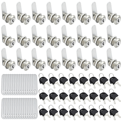 30 наборы замков и ключей из цинкового сплава, замок дверного шкафа