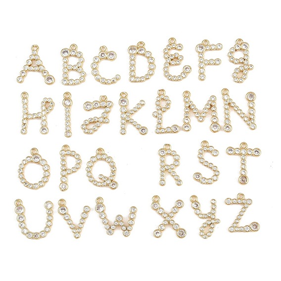 Латунные микро проложить кубического циркония подвески, стойки покрытие, долговечный, без кадмия и без свинца, реальный 18 k позолоченный