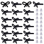 Conclusions de boucles d'oreilles en alliage, bowknot