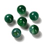 Natural Green Dragon Veins Agate Beads, Round
