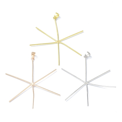 925 стерлингов серебряные подвески, подвеска с когтями, снежинка