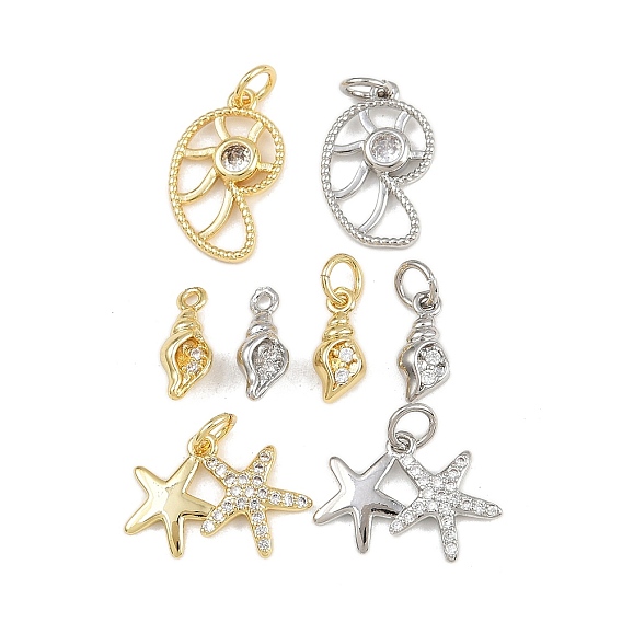 Латунные микро проложить кубического циркония подвески, с целью перехода в кольце, стойки покрытие, долговечный, без свинца и без кадмия, настоящий 18k позолоченный/платиновый