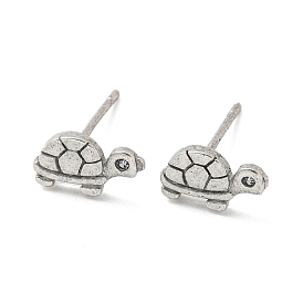 Rack Plated Tortoise Brass Cubic Zirconia Studs Earrings for Women, Lead Free & Cadmium Free, Long-Lasting Plated