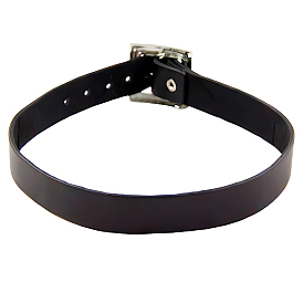 1кожаные ожерелья в стиле панк-рок, со сплавочной фурнитурой, платина