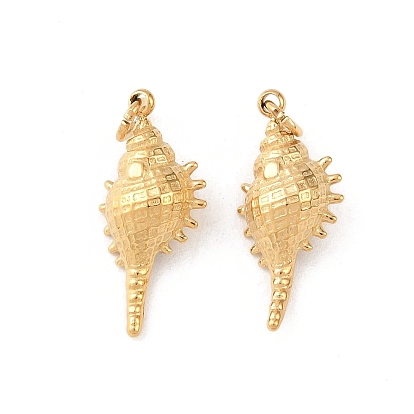 304 подвески из нержавеющей стали, раковина, ионное покрытие (ip), с целью перехода в кольце