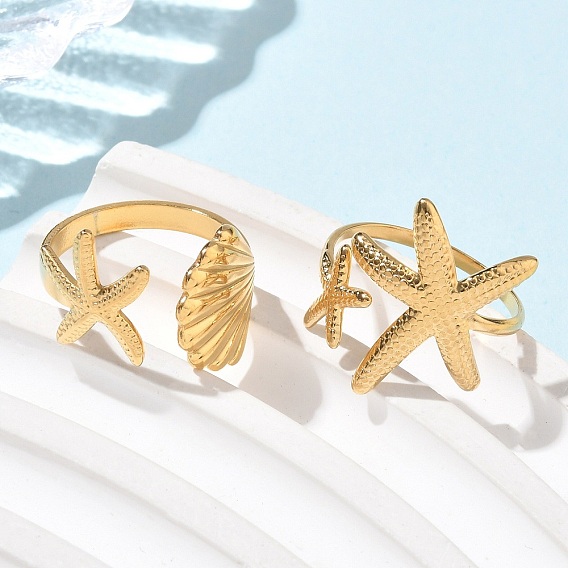 304 из нержавеющей стали манжеты кольца, ионное покрытие (ip), морская звезда