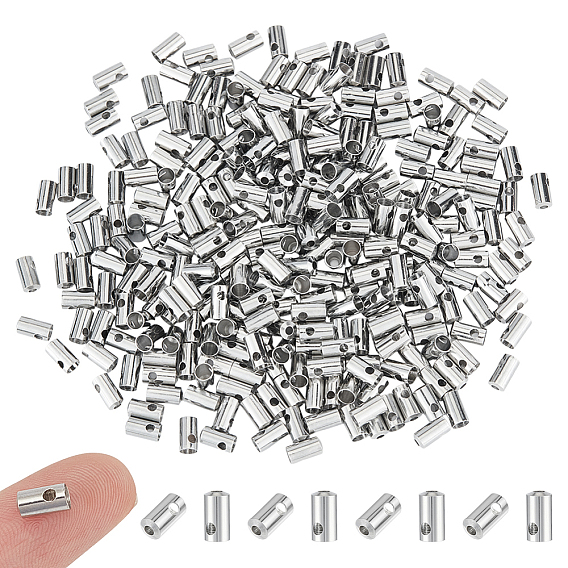 300шт. латунные наконечники шнура, используется для прекращения ожерелье или других проектов шнуры ювелирных изделий