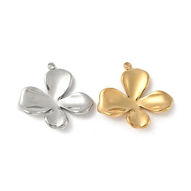 304 подвески из нержавеющей стали, цветочный шарм