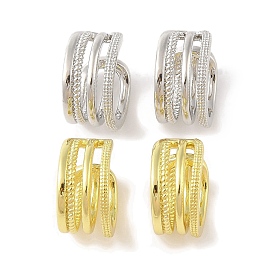 Латунь манжеты серьги, для женщин