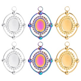  Chic mirror colorful steel color stainless steel pendant pendant diy jewelry accessories 