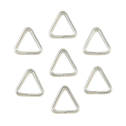 Shegrace Messing-Verstelldreieckschnallen, fit für top gebohrte perlen, Gurtband, Umreifungsbeutel, Cadmiumfrei und Nickel frei und Bleifrei
