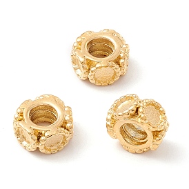 304 из нержавеющей стали европейские шарики, бусины с большим отверстием, ручная полировка, колонка