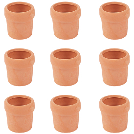 Mini-Vase aus Porzellan, Miniatur-Ornamente, Puppenstubenzubehör für Mikrolandschaften, vorgeben Requisiten Dekorationen