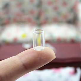 Mini Glass Blank Cup, for Dollhouse Accessories, Pretending Prop Decorations