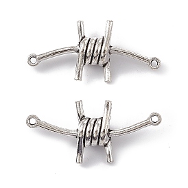 Tibetan Style Alloy Connector Charms, Knot Links