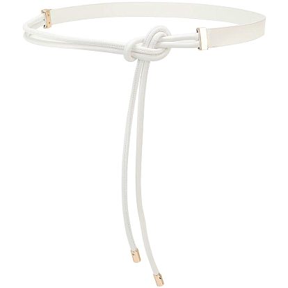 Ремни-цепочки из искусственной кожи, со сплавочной фурнитурой, золотые