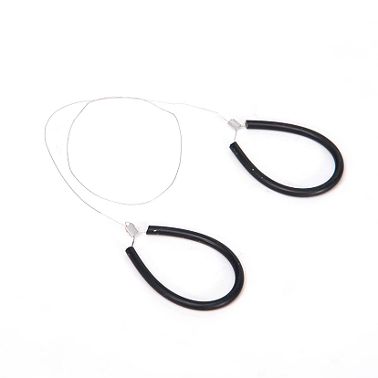 Резак для глины из стальной проволоки, с пластиковой ручкой, инструмент для гончарного дела из глины