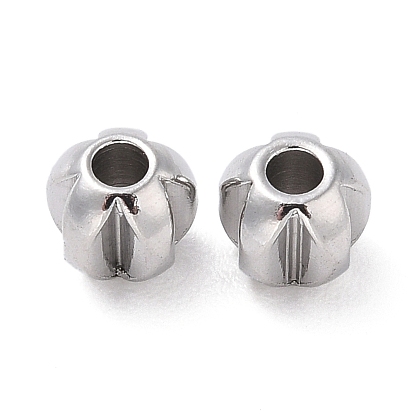 304 из нержавеющей стали бусы, цветок