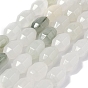 Природного кварца нитей бисера, граненые, овальные