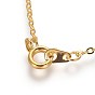 Brass Cable Chain Necklaces