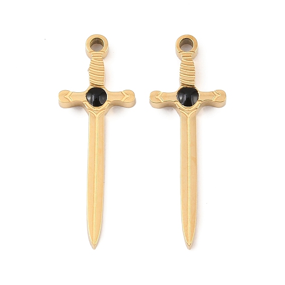 304 нержавеющей стальной эмали подвески, меч прелести