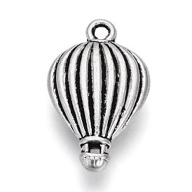 Tibetan Style Alloy Pendants,  Hot-air Balloon, Cadmium Free & Lead Free