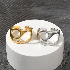 304 открытые манжеты из нержавеющей стали для унисекс