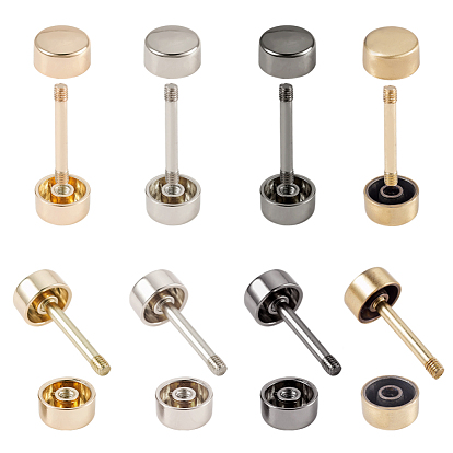 Zinc Alloy Clasp Buckles, Detachable Barbell Wheel Buckle, for Bags Handbag Accessories