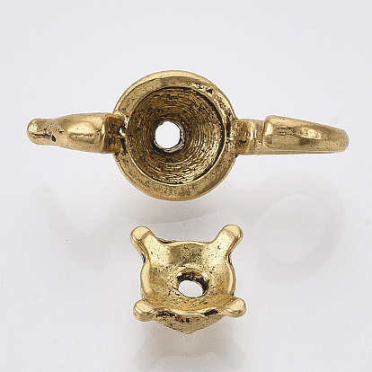 Бусины тибетского стиля, рамки, чайник, без кадмия и без свинца