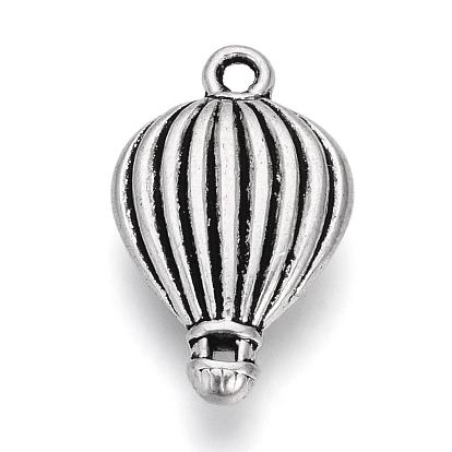 Tibetan Style Alloy Pendants,  Hot-air Balloon, Cadmium Free & Lead Free