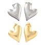 304 из нержавеющей стали серьги, сердце