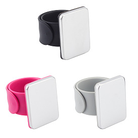 Gorgecraft Unisex Magnetic Silicone Wrist Strap Bracelet, for Hold Metal Bobby Pins and Clips