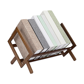 Wood Desktop Bookshelf, Book Display Stands