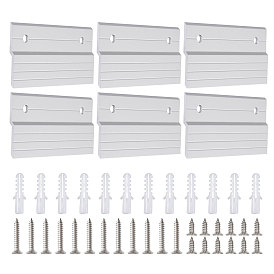 6пряжки из алюминиевого сплава, с 3 сумками 201 винтами из нержавеющей стали и пластика