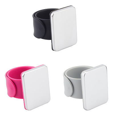 Unisex Magnetic Silicone Wrist Strap Bracelet, for Hold Metal Bobby Pins and Clips